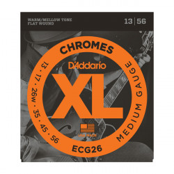 D`ADDARIO ECG26 XL XL CHROMES MEDIUM (13-56)