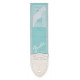 FENDER 2" MONOGRAMMED STRAP DAPHNE BLUE