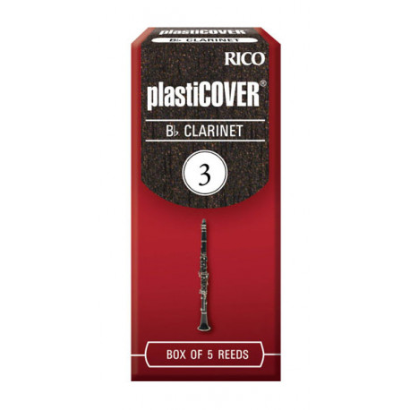 RICO Plasticover - Bb Clarinet #3.0 - 5 Box
