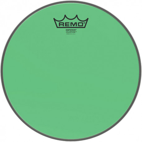 REMO EMPEROR 10" COLORTONE GREEN