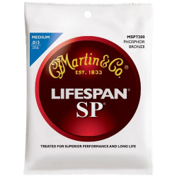 MARTIN MSP7200 SP Lifespan 92/8 Phosphor Bronze Medium (13-56)