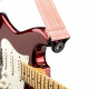 D`ADDARIO 50BAL06 Auto Lock Guitar Strap (New Rose)