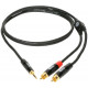 KLOTZ KY7-300 MINILINK PRO Y-CABLE BLACK 3 MZ KLOTZ KY7-300