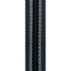 RICO SJA04 Rico Fabric Sax Strap (Jazz Stripe) with Metal Hook