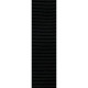 RICO SLA13 Rico Fabric Sax Strap (Black) with Plastic Snap Hook