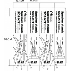 Стойка для акустической системы Maximum Acoustics SDS.KIT