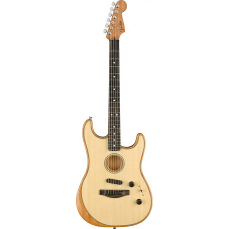 FENDER AMERICAN ACOUSTASONIC STRATOCASTER NATURAL