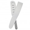 D`ADDARIO 25BL02 Classic Leather Guitar Strap (White)