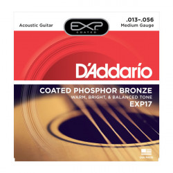 D`ADDARIO EXP17 EXP PHOSPHOR BRONZE MEDIUM 13-56