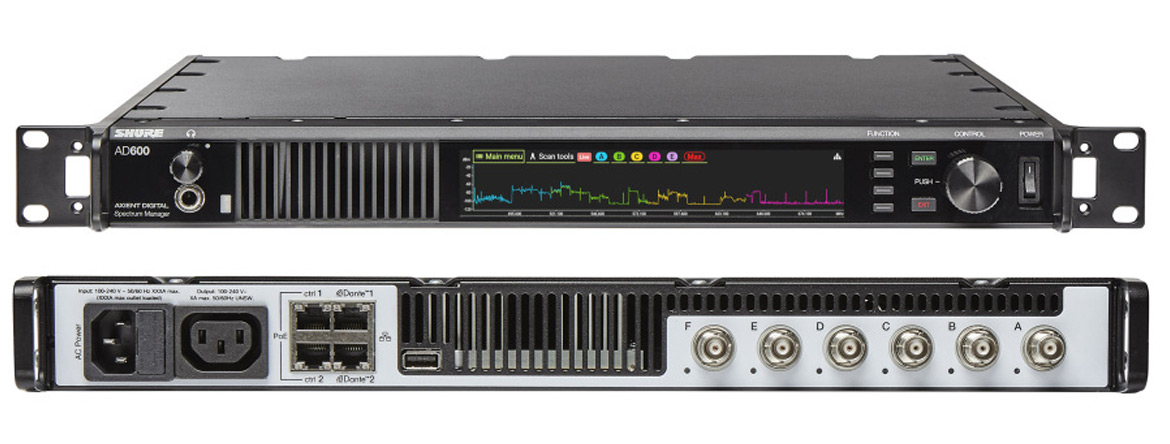 Shure AD600 Axient Digital Spectrum Manager