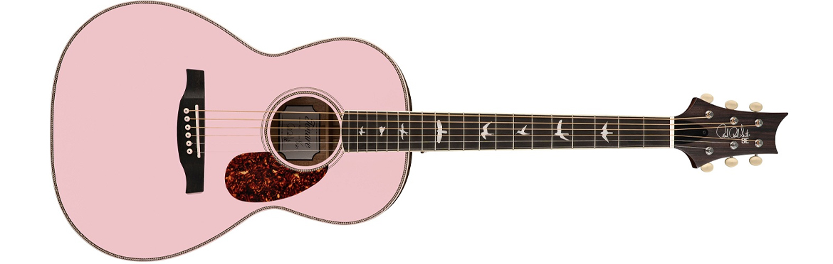 PRS SE P20E (Satin Pink Lotus) - электроакустическая гитара