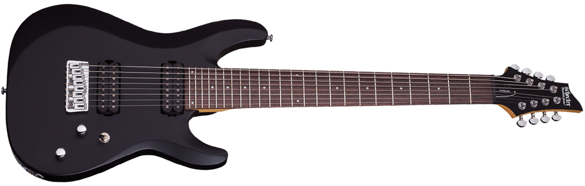 SCHECTER C-8 DELUXE SBK - электрогитара восьмиструнная