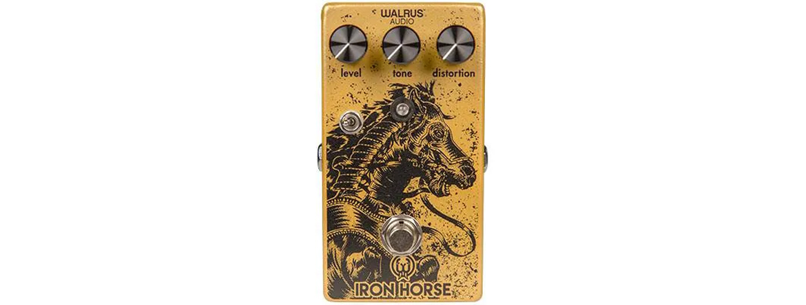 Walrus Audio Iron Horse V2 - Одна из лучших педалей дисторшна для олдскульных драйвовых тонов